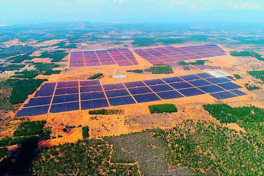 أحدث حالة شركة حول مشروع توليد الطاقة الشمسية الأرضية 350MW يقع في هونغ فونغ في فيتنام