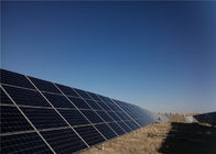1MW Solar Photovoltaic System , C Steel Support Frames Solar Panel Power System