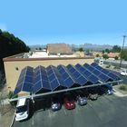 Up To130mph Solar Carport 60kw for Car Port Parking Ground Mounting System​