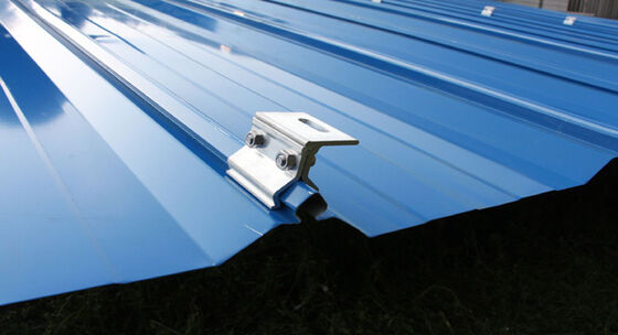 سعر جيد مصراع السقف المعدني نظام تركيب شمسي تصميم مقاوم للماء الانترنت