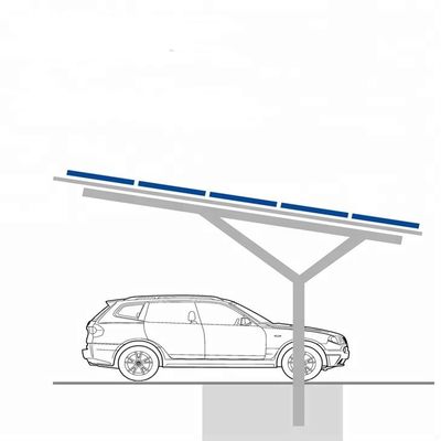 سعر جيد سيارة تسليط PV المرآب الشمسية أنظمة الطاقة المتجددة سمك 0.5mm-15mm سبان 5000mm الانترنت