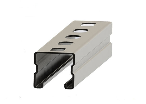 سعر جيد HDG Perforated Galvanized U Channel، PV متزايد Structure Cold Formed Channel الانترنت