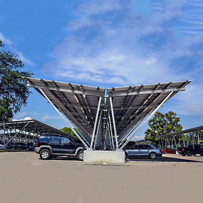 سعر جيد تخصيص PV المرآب الشمسية نظم تركيب شريحة فتح أرضية مضادة للتآكل الانترنت