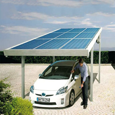 سعر جيد 10 KW 30 KW HDG عالية القوة الهيكل الصلب أنظمة المرآب الشمسية الانترنت