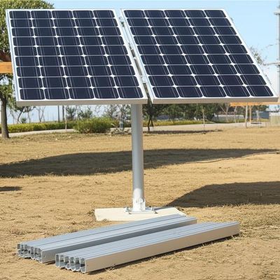 سعر جيد Customized Solar Panel Ground Mounting Systems Easy Installation for Residential and Customization الانترنت