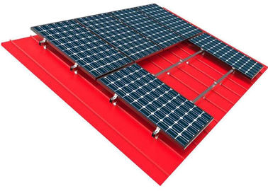 سعر جيد نظم سقف تصاعد 10kw الألواح الشمسية ضلع المنحني شبه المنحرفة هيكل الكهروضوئية الدائمة التماس الانترنت