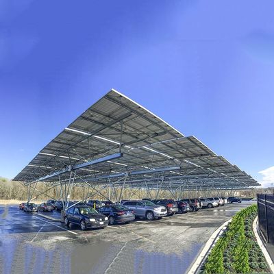 سعر جيد 10KW 30KW الساخنة المجلفن الصلب للطاقة الشمسية الكهروضوئية مرآب الانترنت