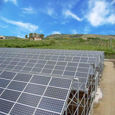 2.0mm 2.5mm سماكة 5kw الأرض جبل الدفيئة النظام الشمسي