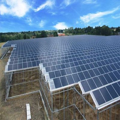 سعر جيد نظام PV المثبت على الأرض الزراعية للاحتباس الحراري الانترنت