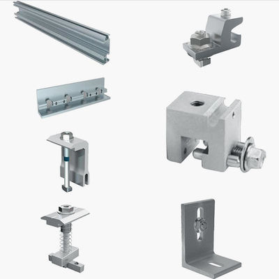 ملحقات تركيب الطاقة الشمسية على الأسطح والأرضية قوية إطار لوحة OEM المقاومة للخلايا الشمسية الكهروضوئية