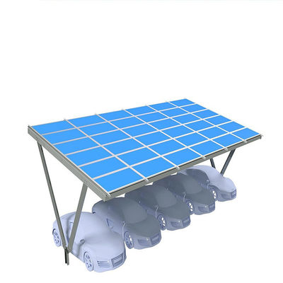 سعر جيد واحدة متعددة سهلة التركيب ومرآب للطاقة الشمسية الظل المظلات هيكل BIPV مرآب الانترنت