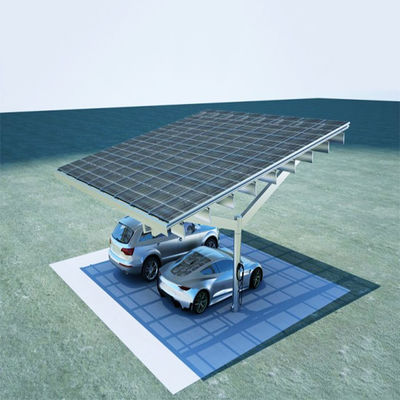 سعر جيد حجم مخصص 42m / s Max Wind Spees PV لوحة مرآب للسيارات الشمسية رفوف وقوف السيارات الانترنت
