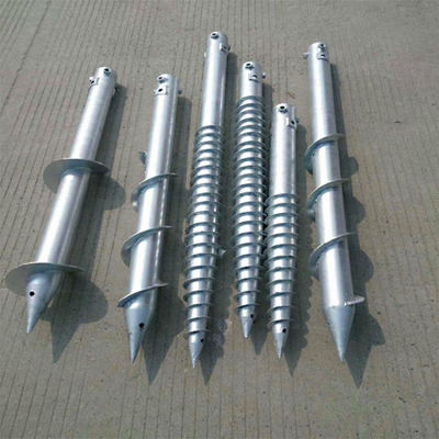 سعر جيد 500 ~ 2500mm طول الأرض تصاعد برغي كومة القيادة الرف الانترنت