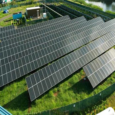 50deg Q235B Q345B أنظمة تركيب الألواح الشمسية